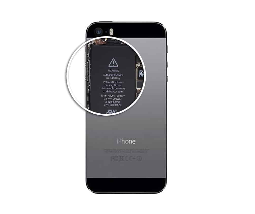 Wymiana baterii iPhone 5S / SE