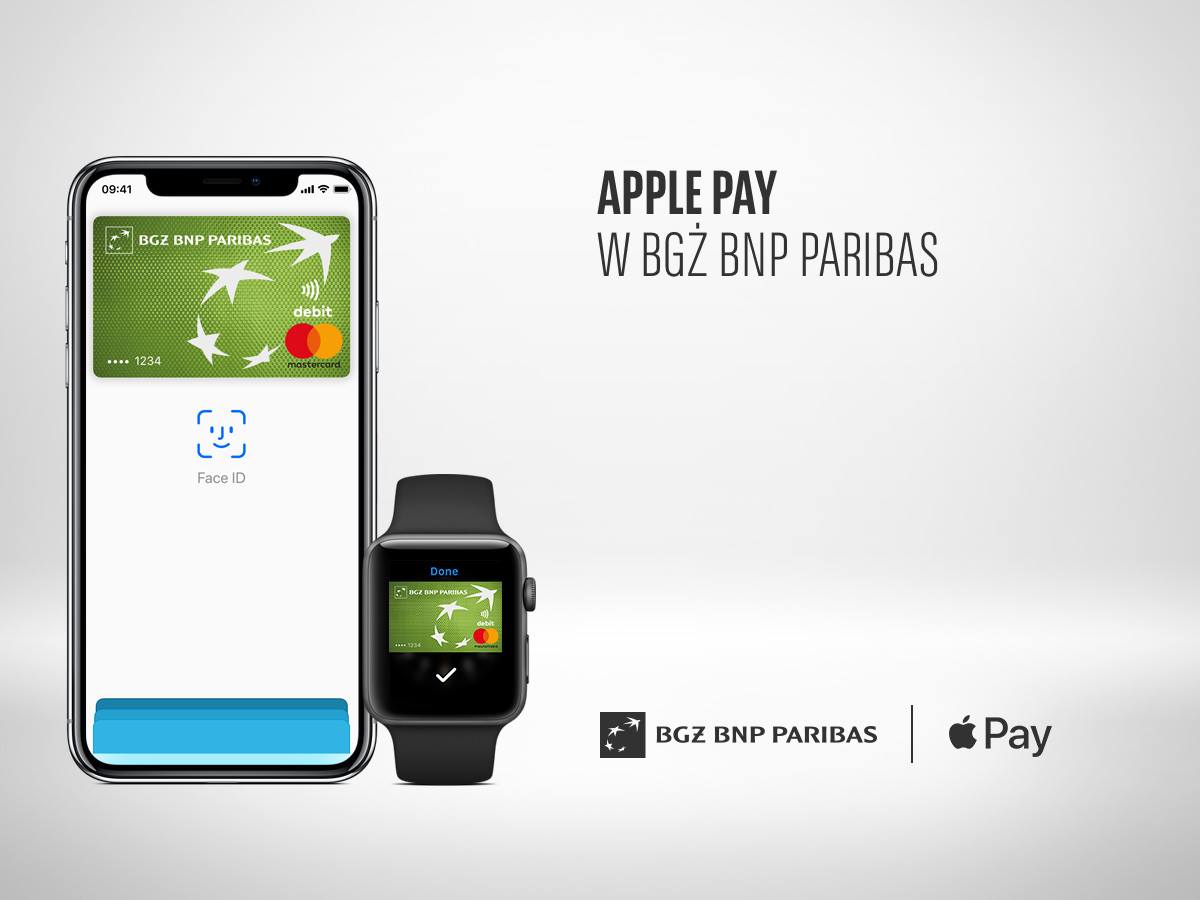 Apple Pay wygrywa z Google Pay w BGŻ BNP Paribas
